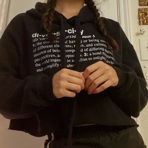 Toby Mac concert cropped sweatshirt